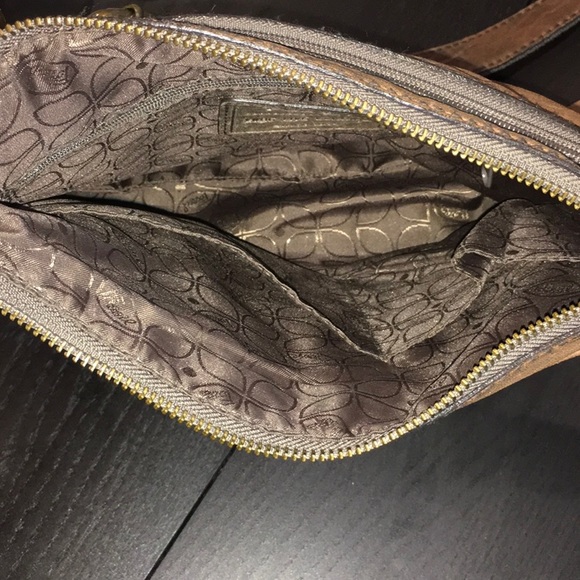 Fossil Crossbody Purse in Brown Leather - Picture 3 of 7